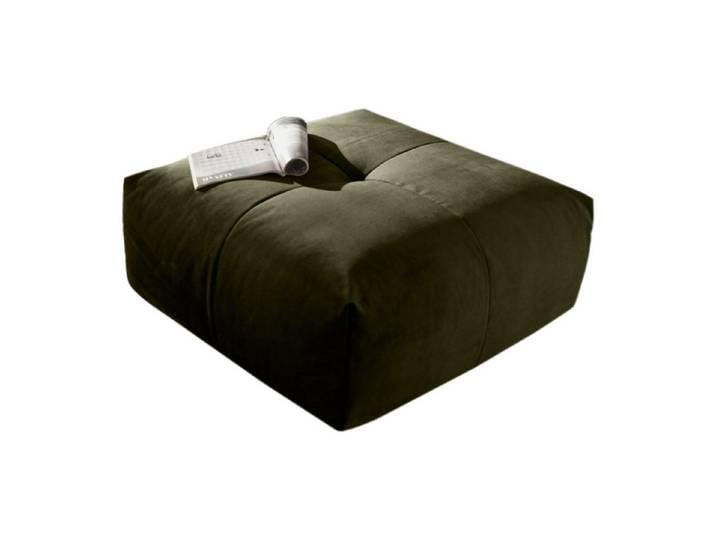 KAWOLA Hocker PALACE, Polsterhocker Velvet verschiedene Farben