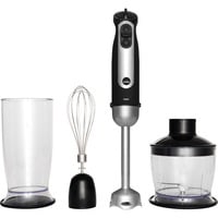 Stabmixer Essential Power SM-1000FP schwarz/silber, 1.000 Watt, mit Zerkleinerer