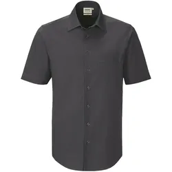 Herren Hemd 1/2 Arm "Performance" 122 - 5XL - anthrazit