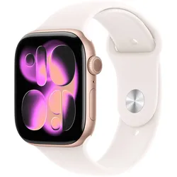 Apple Watch Series 11 Aluminium (GPS + Cellular) 46mm Roségold