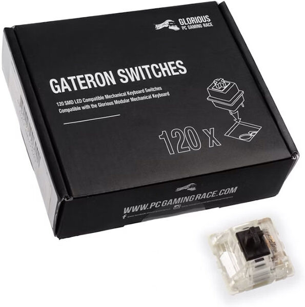 PACK SWITCHES GLORIOUS 120 GAT MX BK