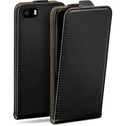 moex Flip Case iPhone 5s Klapphülle Leder Optik