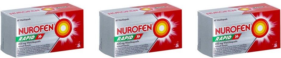 Nurofen Rapid Weichkapseln 400mg Ibuprofen 3x40stk