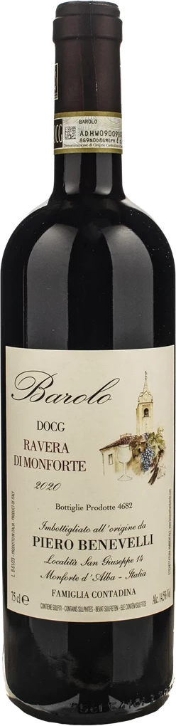 Piero Benevelli Barolo Ravera 2020
