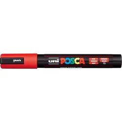 uni-ball POSCA PC-5M Acrylstift 1.8 - 2.5 mm Rot