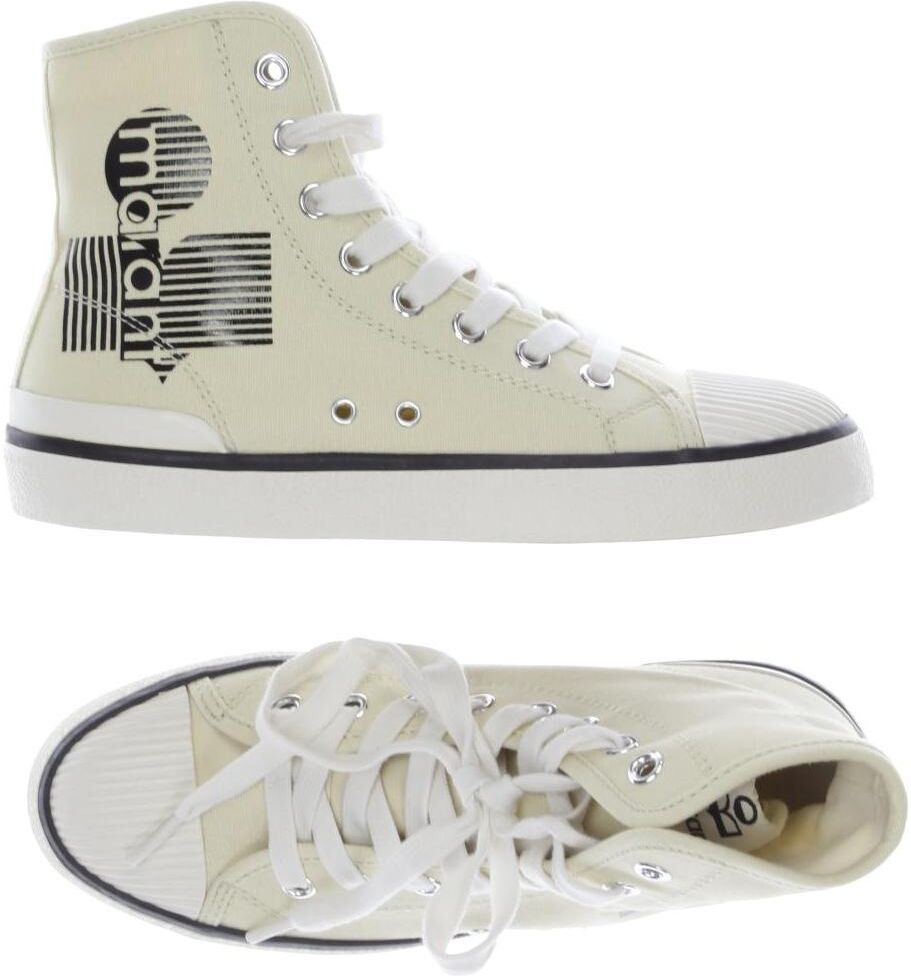 Isabel Marant Damen Sneaker, Cremeweiß, Gr. EU 35, kein / Etikett - Second Hand
