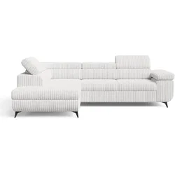 ECKSOFA Argon Grau Rechts