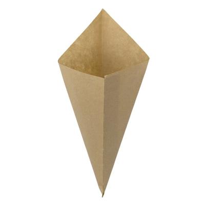 MONOUSO - Spitztüten Pergament Fettabweisend Kraft 25,5cm 100g (1.600 Stück)