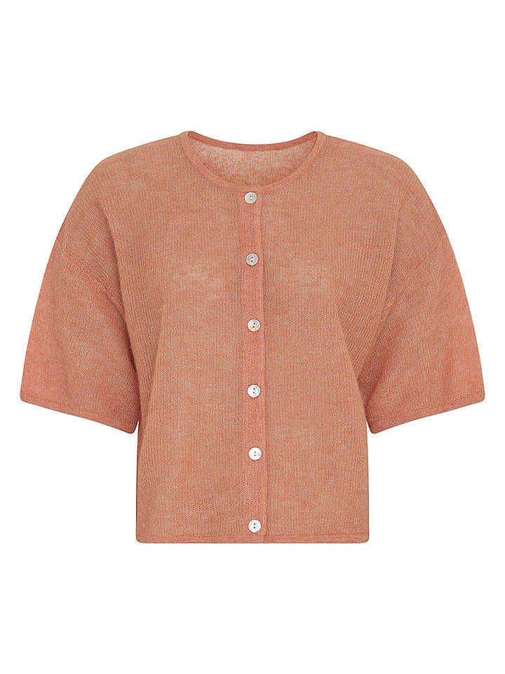 MOSS COPENHAGEN Cardigan in Camel - S/M