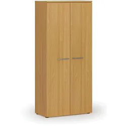 Garderobenschrank mit Auszug PRIMO WOOD, 800 x 420 x 1781 mm, Buche