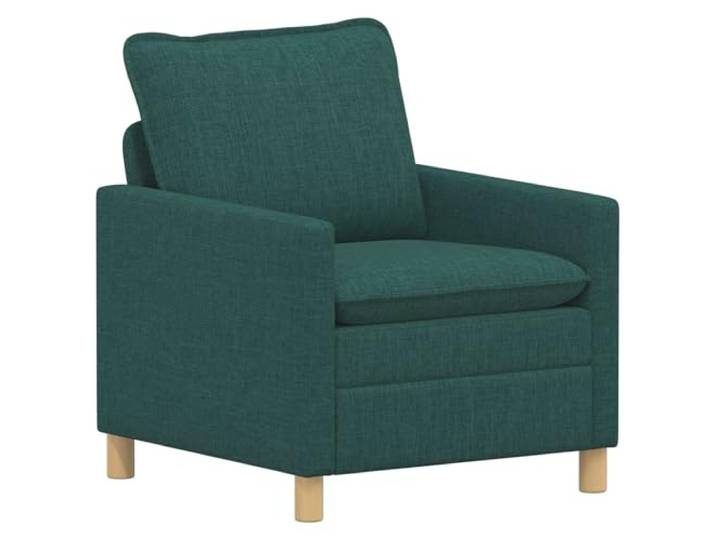 TEKGHUT Sofa Dunkelgrün 76 x 81 x 87,5 cm Stoff Metallrahmen Minimalistisches Design, klare Linien, funktionale Einfachheit, für Wohnzimmer und Büro