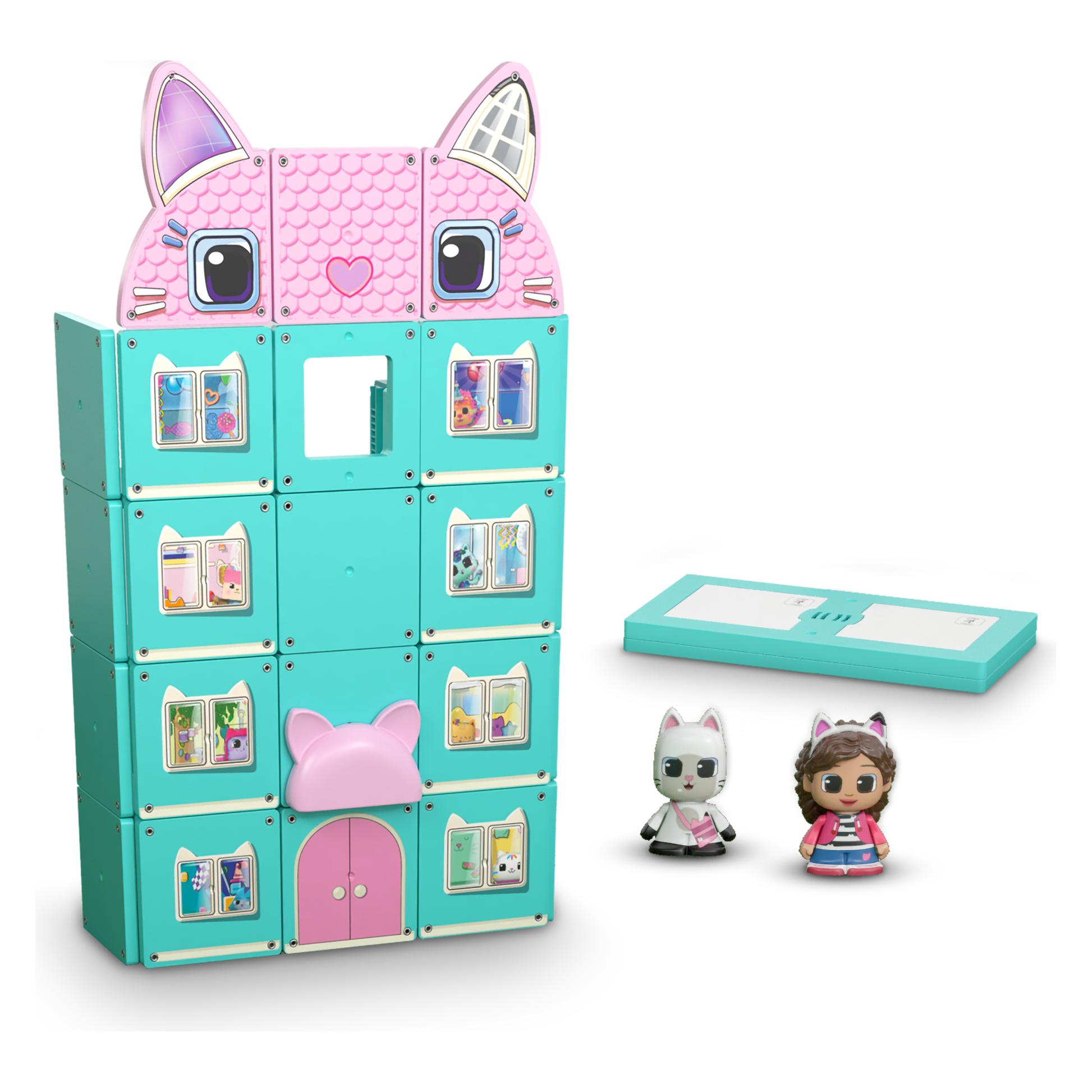 Gabby's Dollhouse Tile Town - Gabbys Doll House Magnetic Tile playset (90343) (90343)