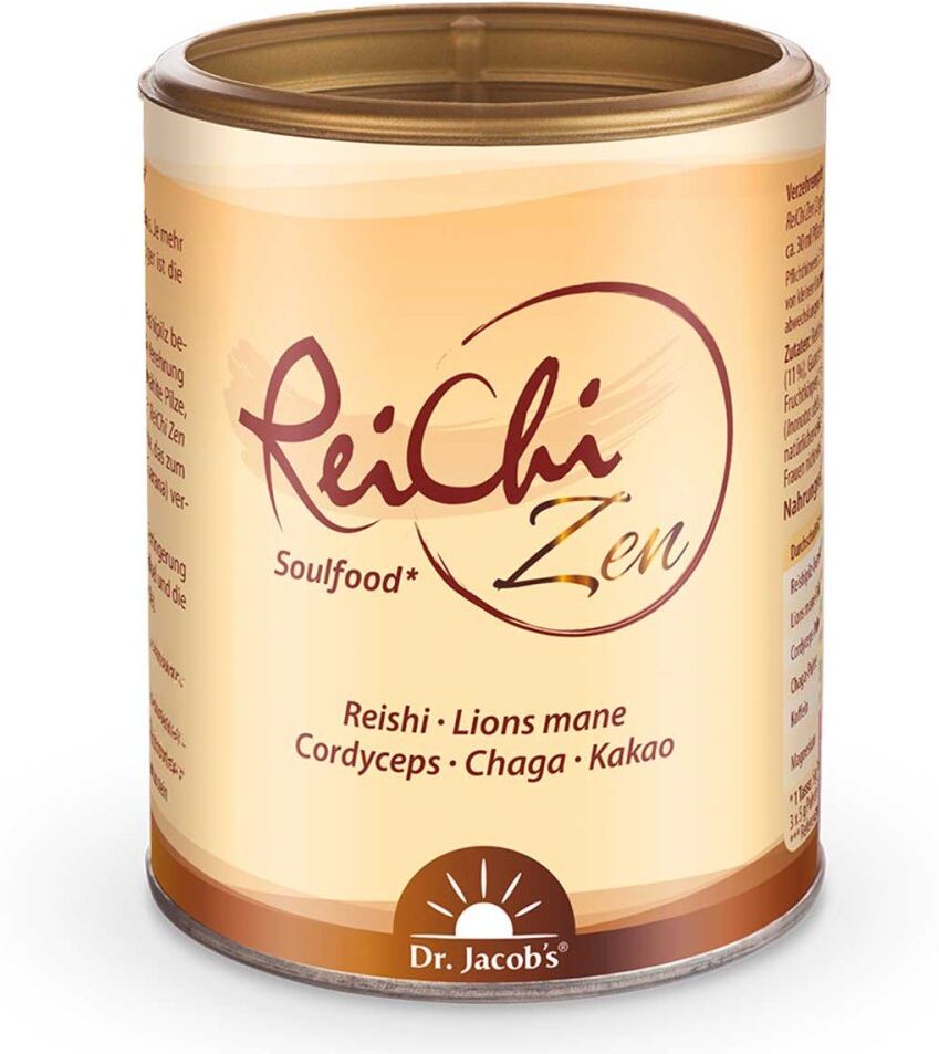Dr. Jacob's ReiChi Zen Pilz-Kaffee mit Reishi Chaga Cordyceps Lions Mane 150g
