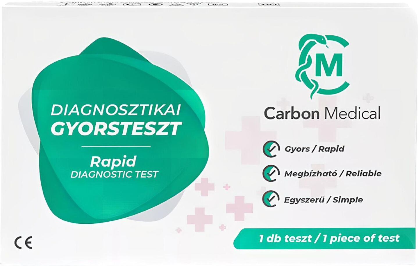 Care+ Herpes Simplex HSV-1 IgG/IgM rapid test (1 piece)