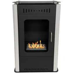 Divina Fire ASIA Bioethanolofen, freistehender Bioethanolkamin, L50 x 27 x H80