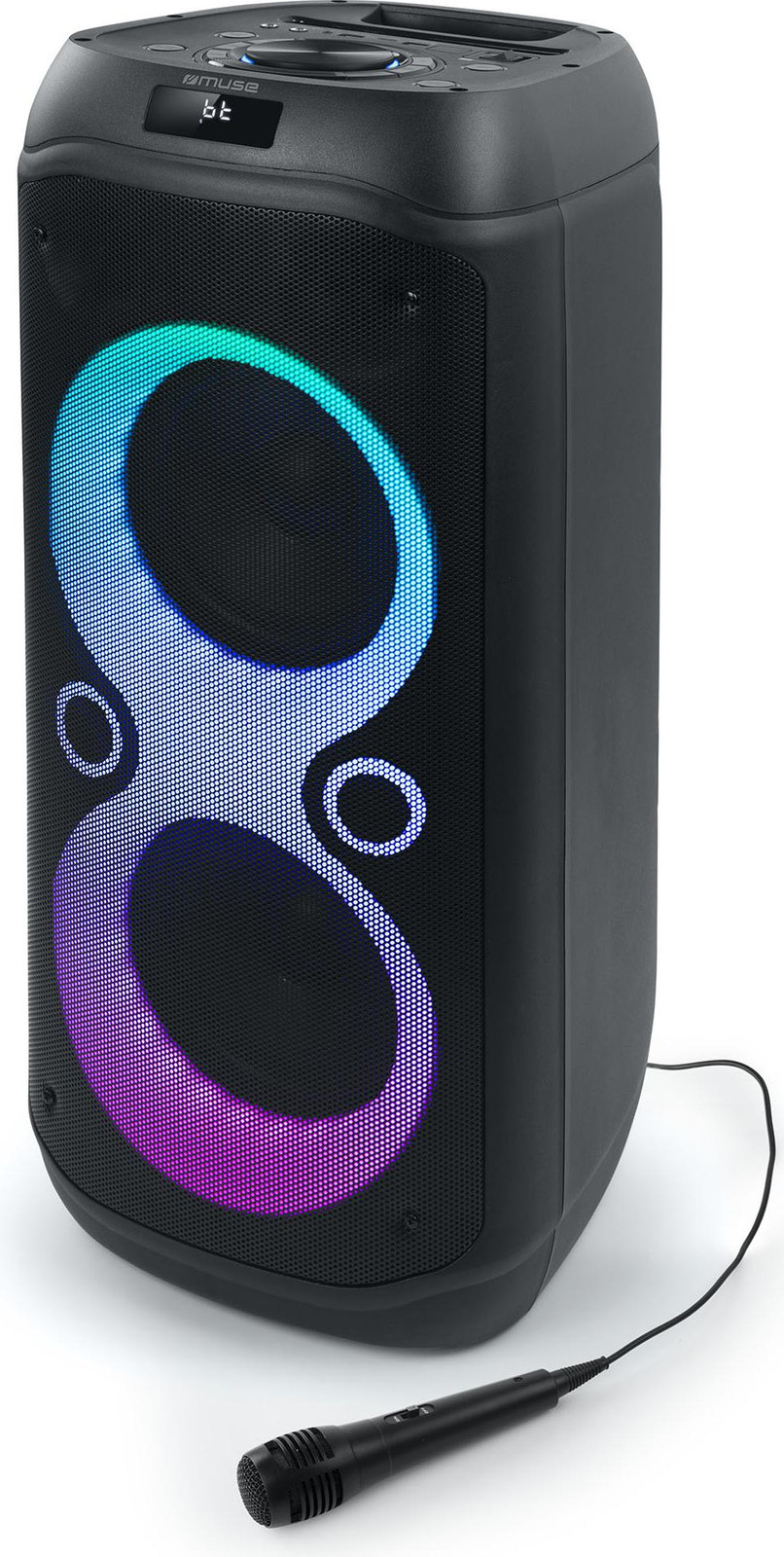 Muse M-1937 DJ Draagbare Partybox-luidspreker - 600 W - Bluetooth - Zwart