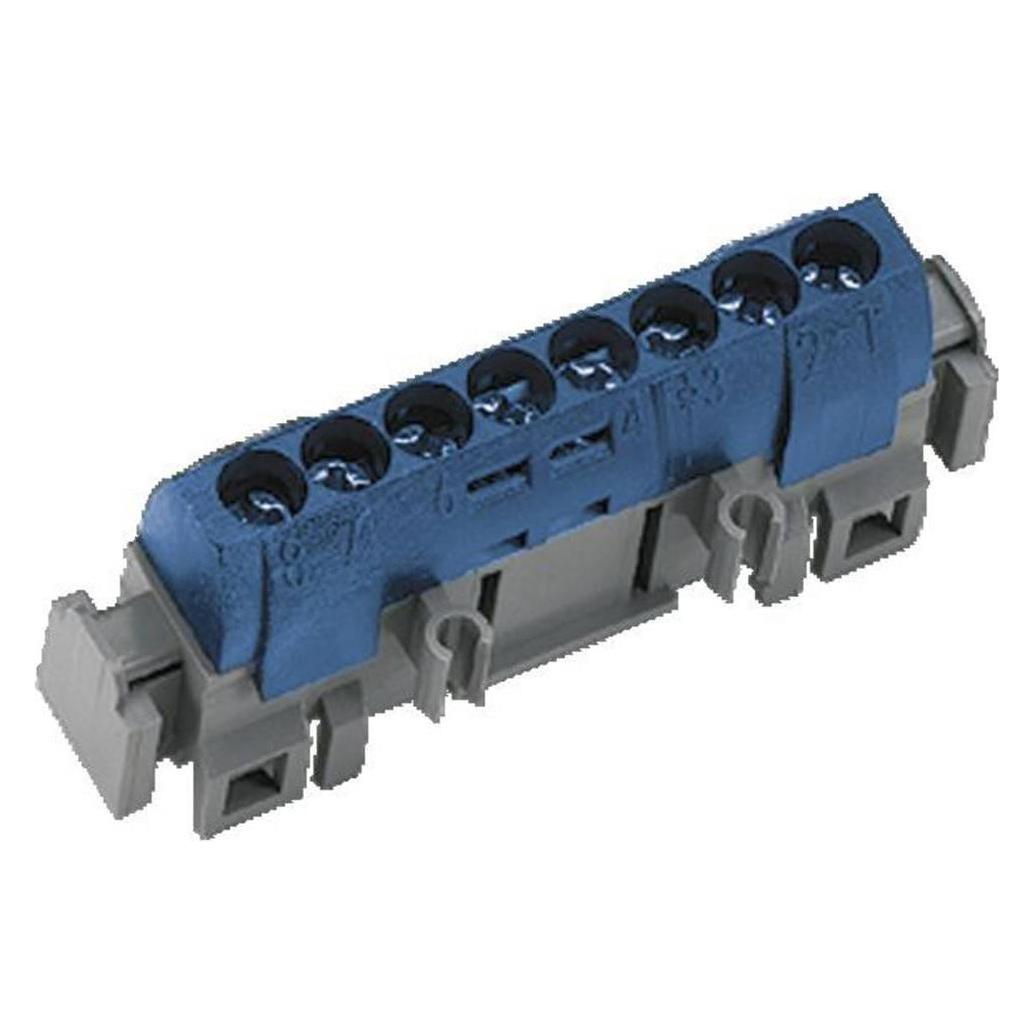 Legrand Klemmleiste 25qmm 8x16qmm blau (004842)