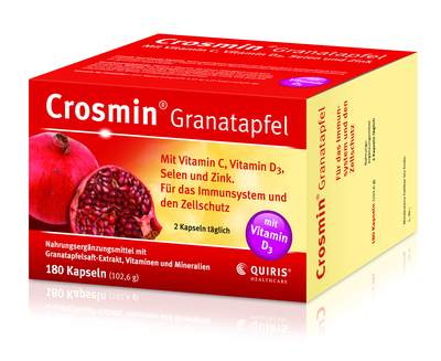 Quiris Healthcare GmbH & Co. KG CROSMIN Granatapfel Kapseln 102,6 g 01174883