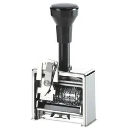 Reiner Paginierstempel »Modell 9« silber