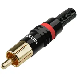 HICON Cinch Stecker HI-CM03-RED