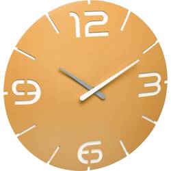 TFA Dostmann 60.3536.07 Funk Wanduhr 35 cm x 35 mm Sonnengelb
