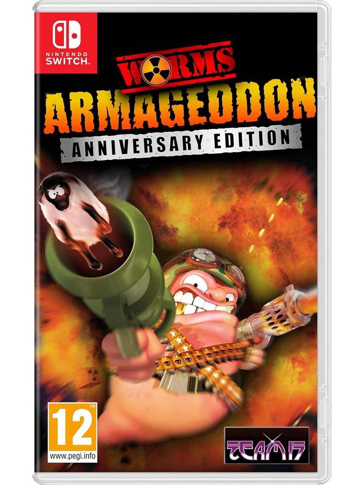 Worms Armageddon (Anniversary Edition) - Nintendo Switch - Strategie - PEGI 12