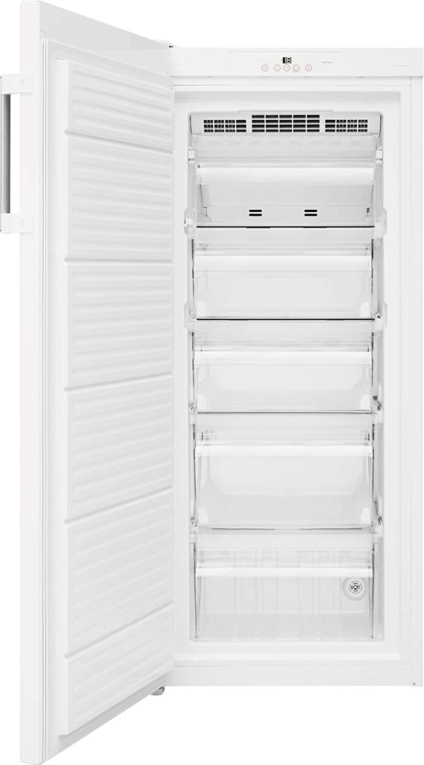 Privileg PFVN 246 W NoFrost Gefrierschrank/ 170 L Nutzinhalt/ leise mit 41 dB/nie mehr Abtauen dank NoFrost/Maxi-Box/Supergefrierfunktion/EasyOpen Ventil