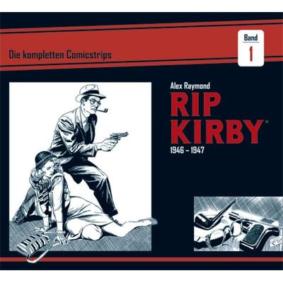 Rip Kirby: Die kompletten Comicstrips / Band 1 1946 - 1947, Gebundene Ausgabe von Alex Raymond, Bocola Verlag, 978-3-946842-11-8