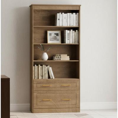 Bluebell "72"" Tall Bookcase with File Cabinet Drawer"