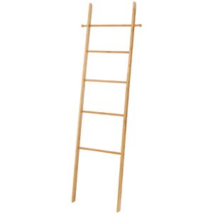Wenko Handtuchhalter Bahari Bambus 62215100, braun, aus Holz, 5 Halterarme zu je 43 cm
