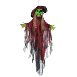 Boland Hängedekoration Miss Ghost Pirate mit Bewegung, Licht & Ton (1 Stk.)