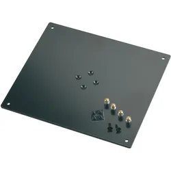 K&M 26792, Lautsprecher Ständer + Wandmontage, Schwarz