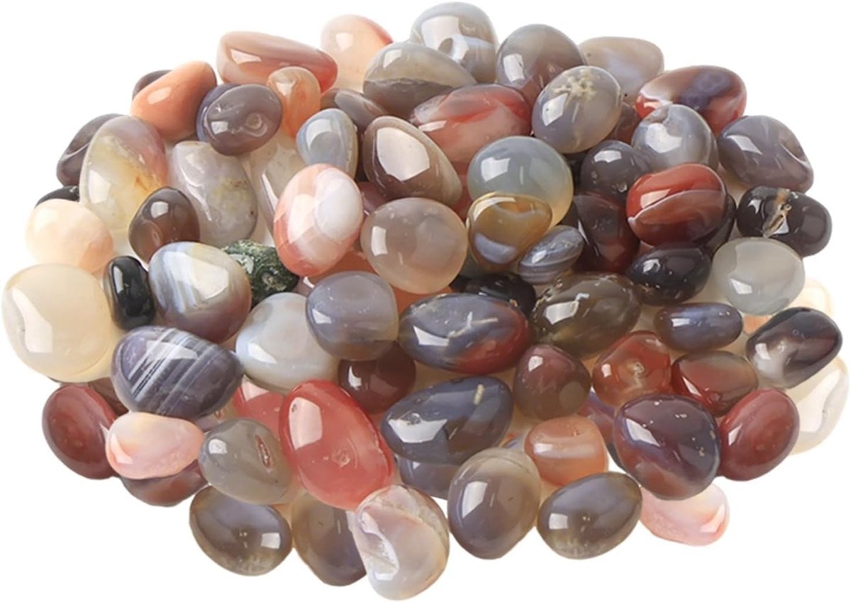 Kleurrijke halfedelstenen voor kinderen - Mix van 15-20 mm voor schatzoeken en decoratie