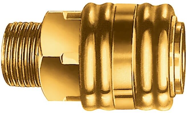 Raccord rapide DN 7,2, filetage ext. laiton filetage G 1/8 9,73 mm EWO (308.028)