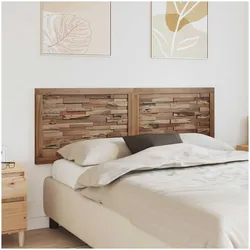 vidaXL, Bett Zubehör, Modernes Kopfteil (160 x 3.50 x 55 cm)