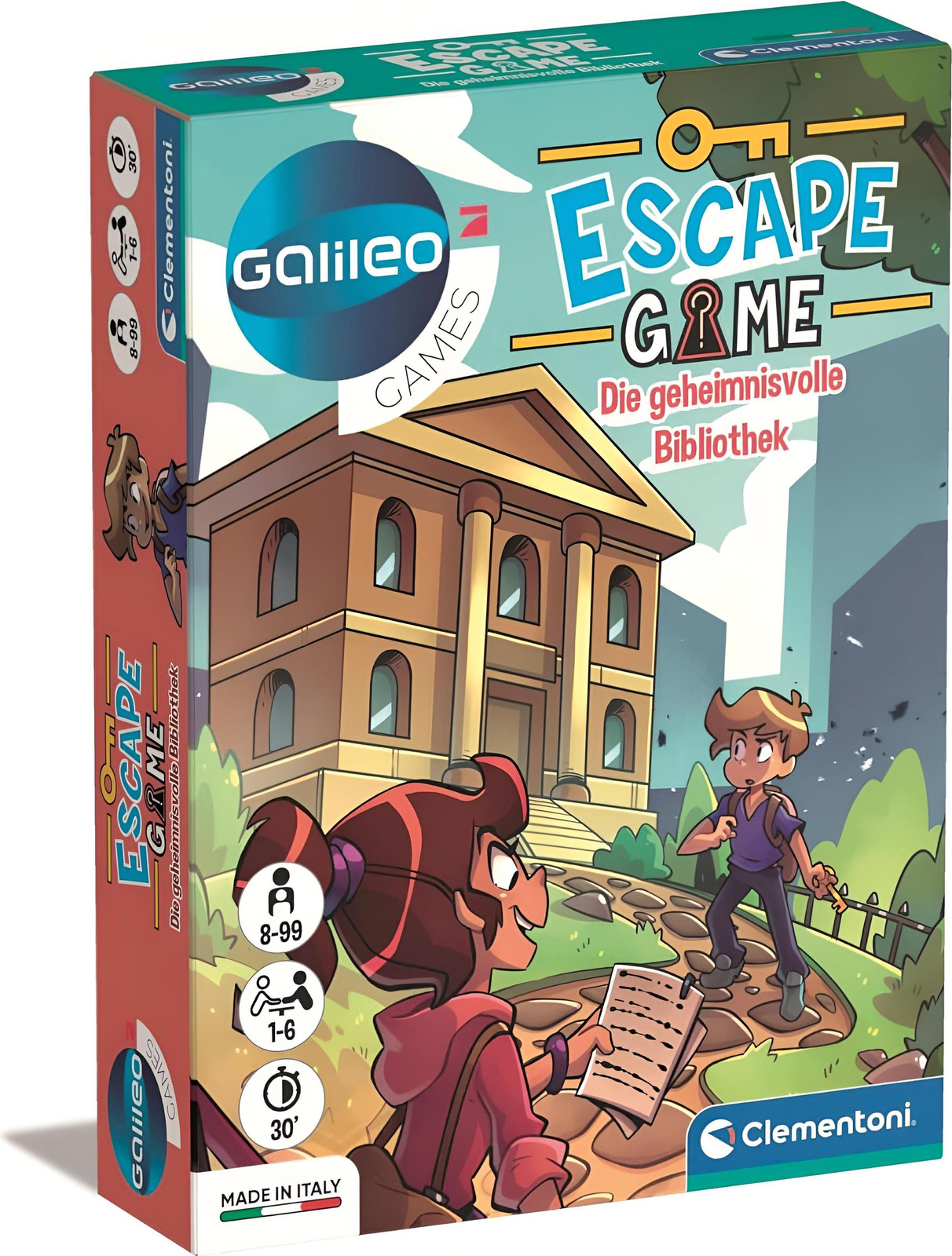 Clementoni Escape Game De mysterieuze bibliotheek