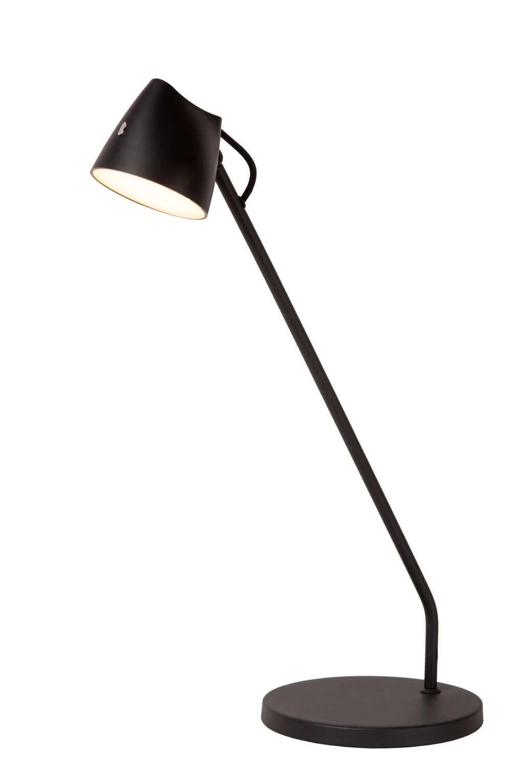 Lucide MILNE Bureaulamp met LED en dimfunctie, Zwart