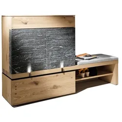 Voglauer Kommodenkombination V-Rock Holz Braun Eiche