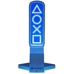 Paladone Products Paladone Lampada Stand per Cuffie Premium PlayStation Logo (Playstation Classic), Weiteres Gaming Zubehör, Mehrfarbig