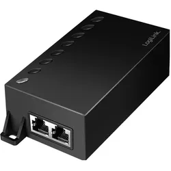 LogiLink POE007 (802.3af (PoE), 802.3at (PoE+), 802.3bt (PoE++), 60 W), PoE Injector