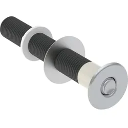 Geberit Drücker und Rosette glanzverchromt