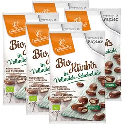 Landgarten Bio Kürbis in Vollmilch-Schokolade