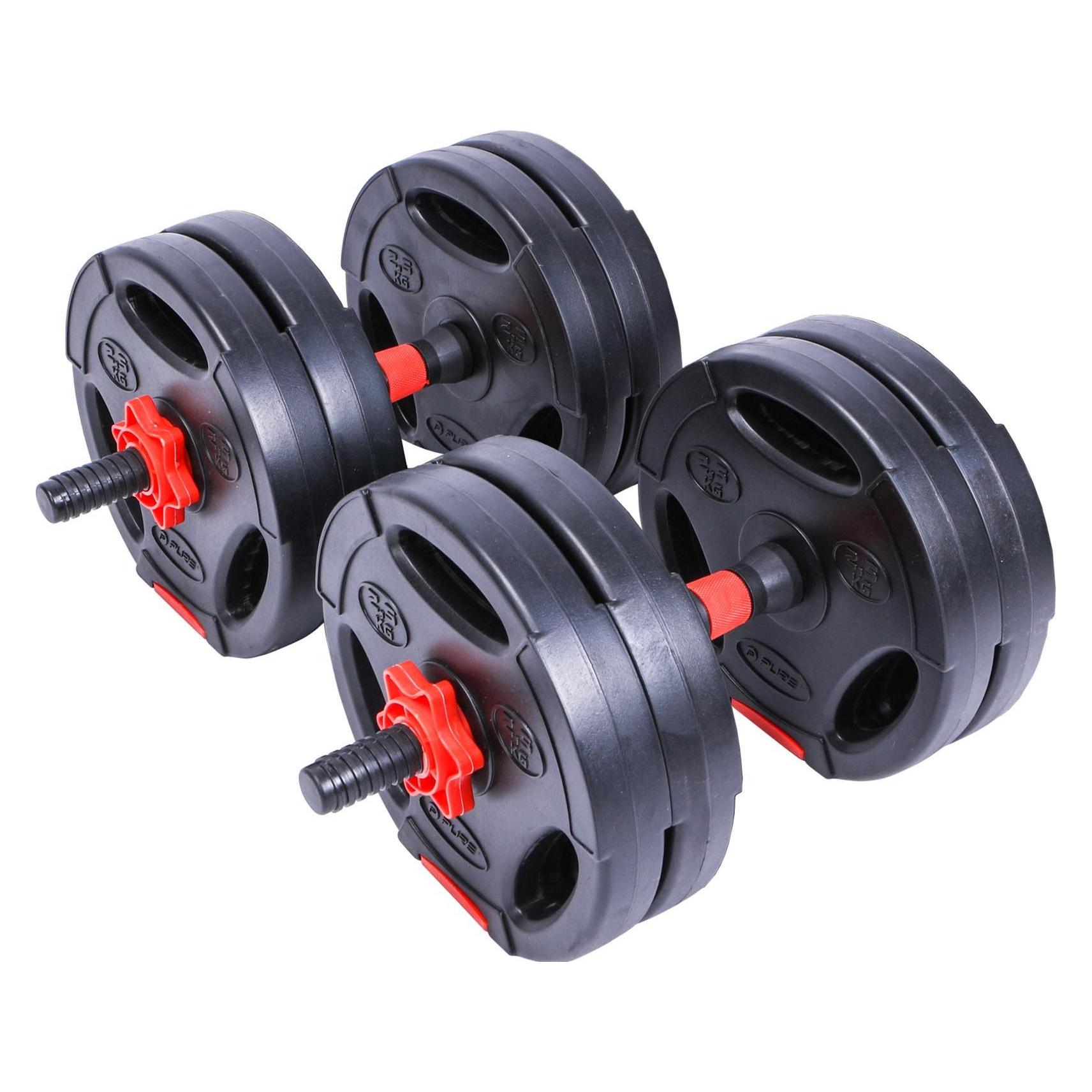 Pure2improve Hantelset Hybrid (4 x 2.5 kg, 8 x 1.25 kg) (B0B69CNX77)
