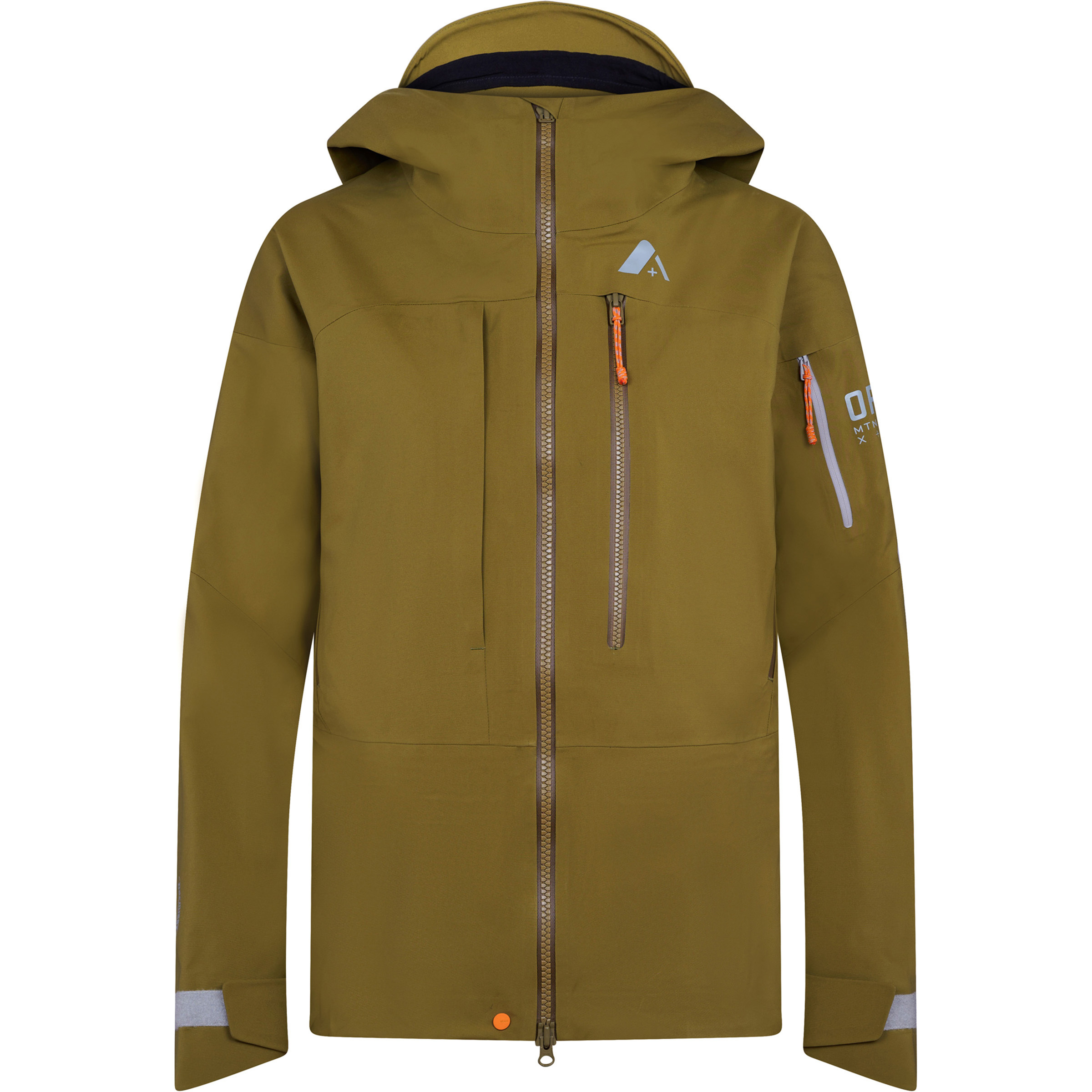 Orage MTN-X Panorama 3L Damen Regenjacke oliv Größe L Trekking Elastisch Wasserabweisend