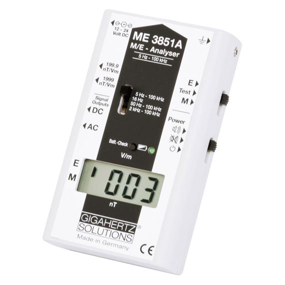 Gigahertz Solutions Niederfrequenz (NF)-Elektrosmo (Elektrosmogmessgerät) (ME3851A)