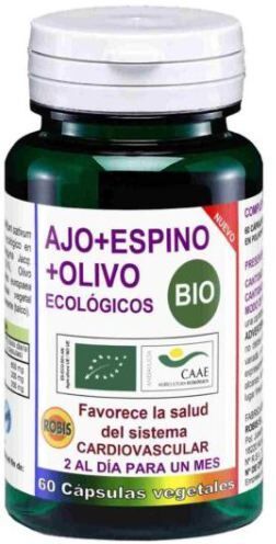 Robis Organic Olive Hawthorn Garlic 60 Capsules