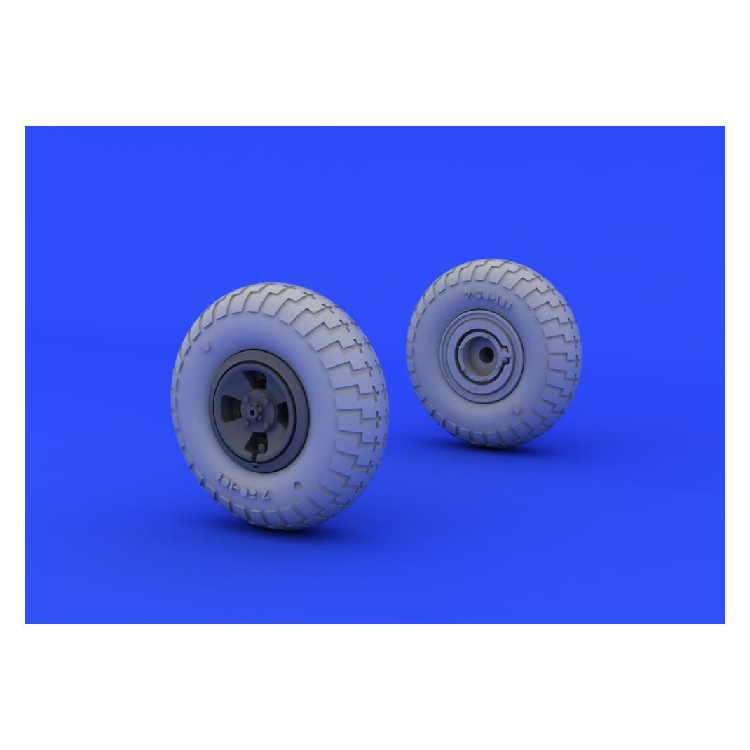 Eduard Spitfire wheels - 4 spoke for (648118)