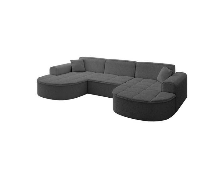 WOHNLANDSCHAFT TARO-U1 - 303x171x79,5 cm Grau