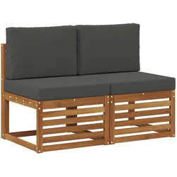 vidaXL, Gartenlounge, Famenica (2x Mittelteil)