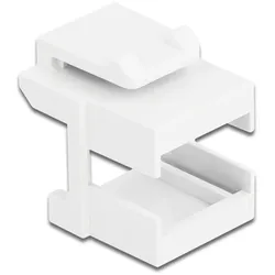 Delock Keystone Abdeckung weiß für LWL Kupplungen 10 Stück
